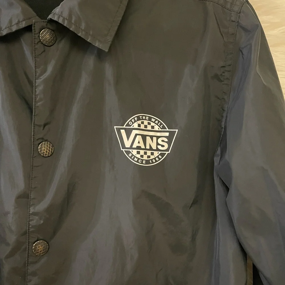 Vans Jackets & Coats | Boys Vans Jacket | Color: Black | - Picture 2 of 5